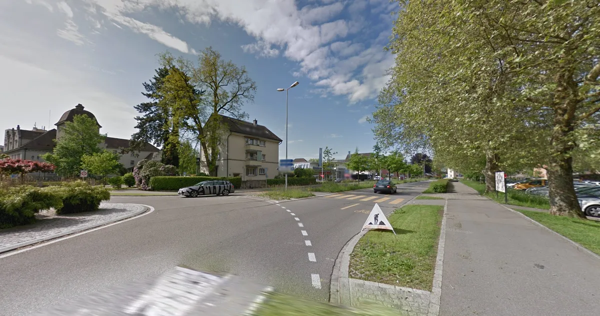Screenshot von Google Maps von Berchtoldstrasse